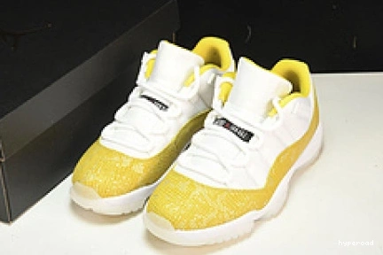 Hyperoad Low 11 Jordan Air Snakeskin” “Yellow 0922